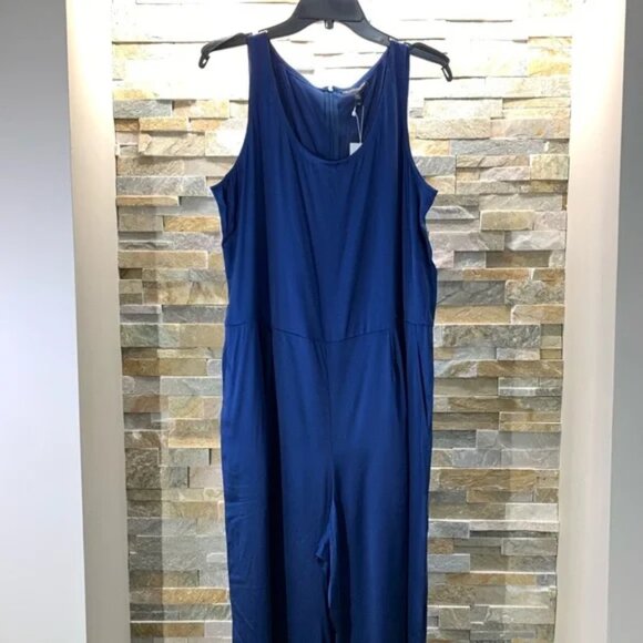 Eileen Fisher Crop Jumpsuit - Picture 4 of 8